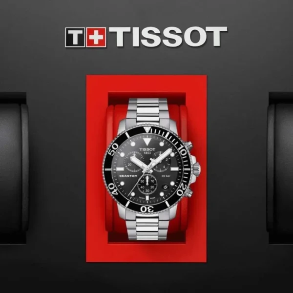 Montre pour Homme Tissot Seastar 1000 Chronographe T120.417.11.051.00 - Image 2