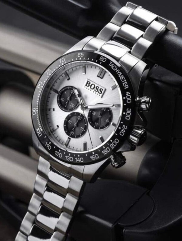 Montre Hugo Boss Pour Homme Chronograph Stainless Steel Watch 1512964 - Image 4