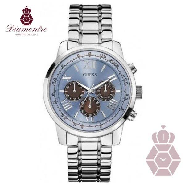 Montre Guess W0379G6 pour Homme Horizon bracelet en acier - Image 3
