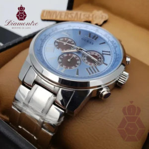 Montre Guess W0379G6 pour Homme Horizon bracelet en acier